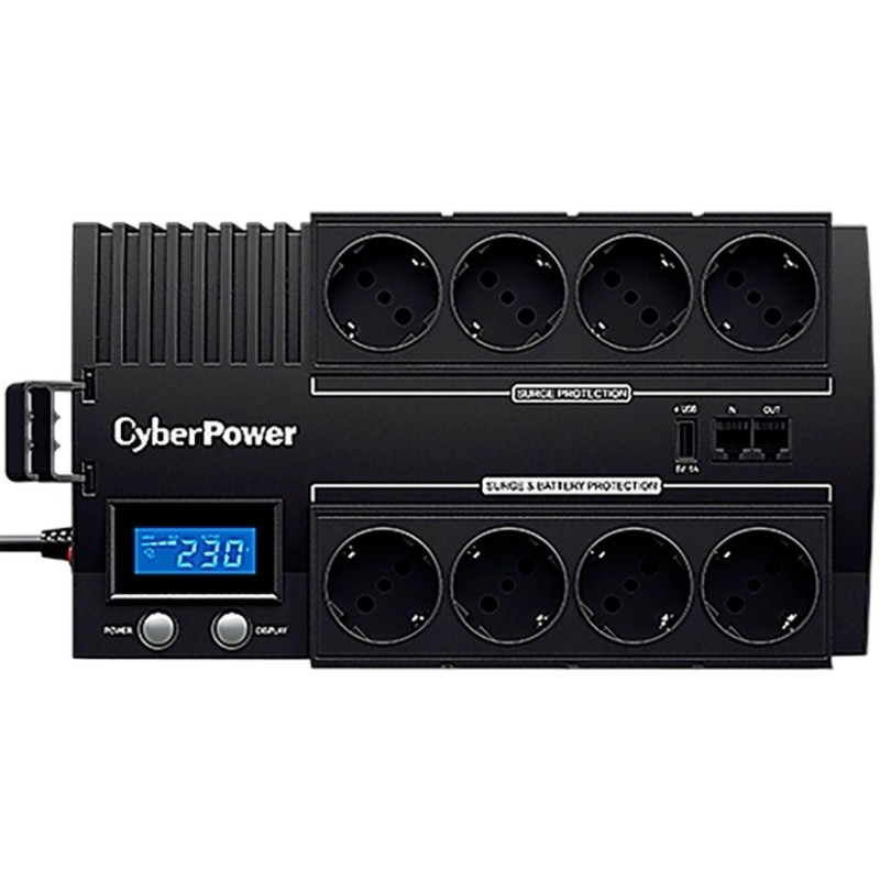 ИБП CyberPower Line-Interactive BR1000ELCD 1000VA/600W USB (4+4 EURO)