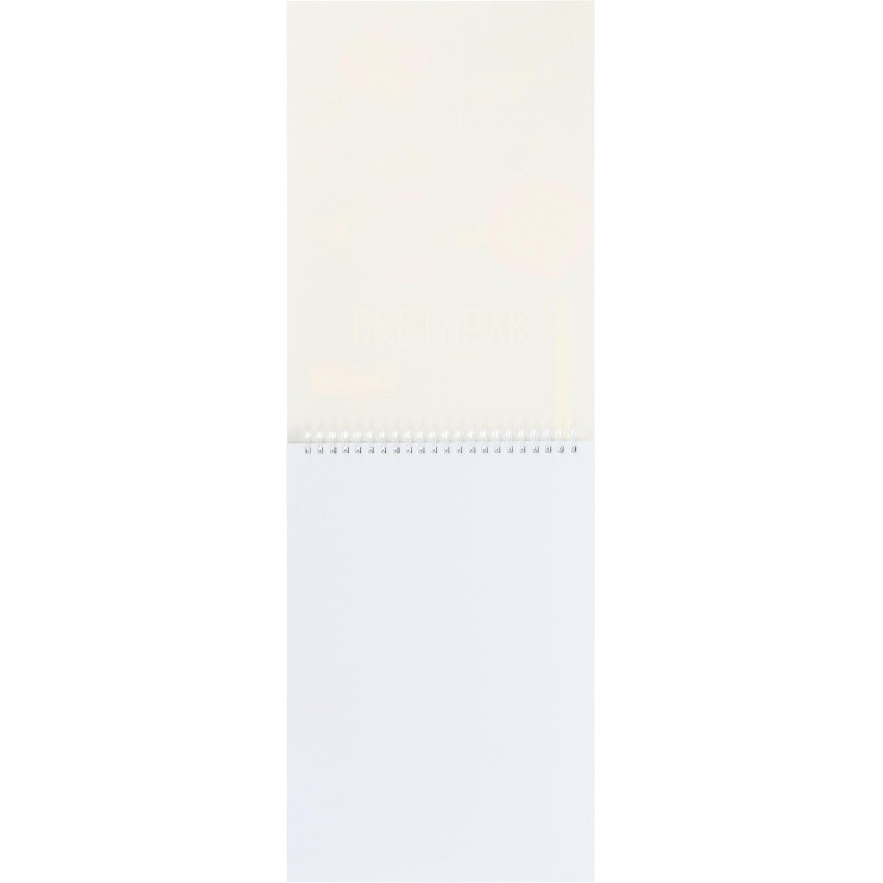 Скетчбук Комус Арт А4 (207x297 мм), 30 л., белая бумага 160 г/м2, гребень