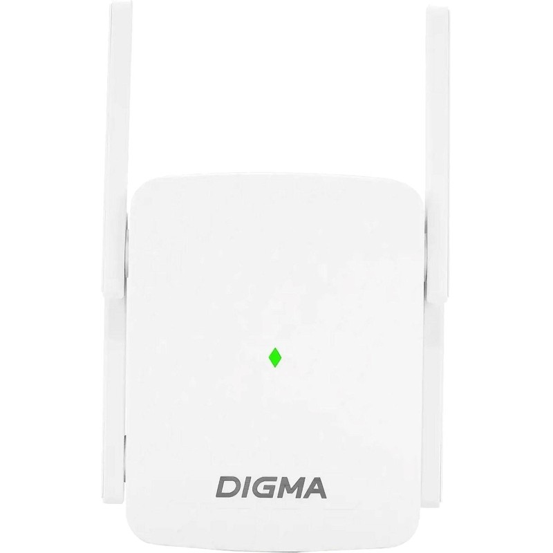 Усилитель сигнала Wi-Fi Digma D-WR310 (D-WR310V2) N300 Wi-Fi белый