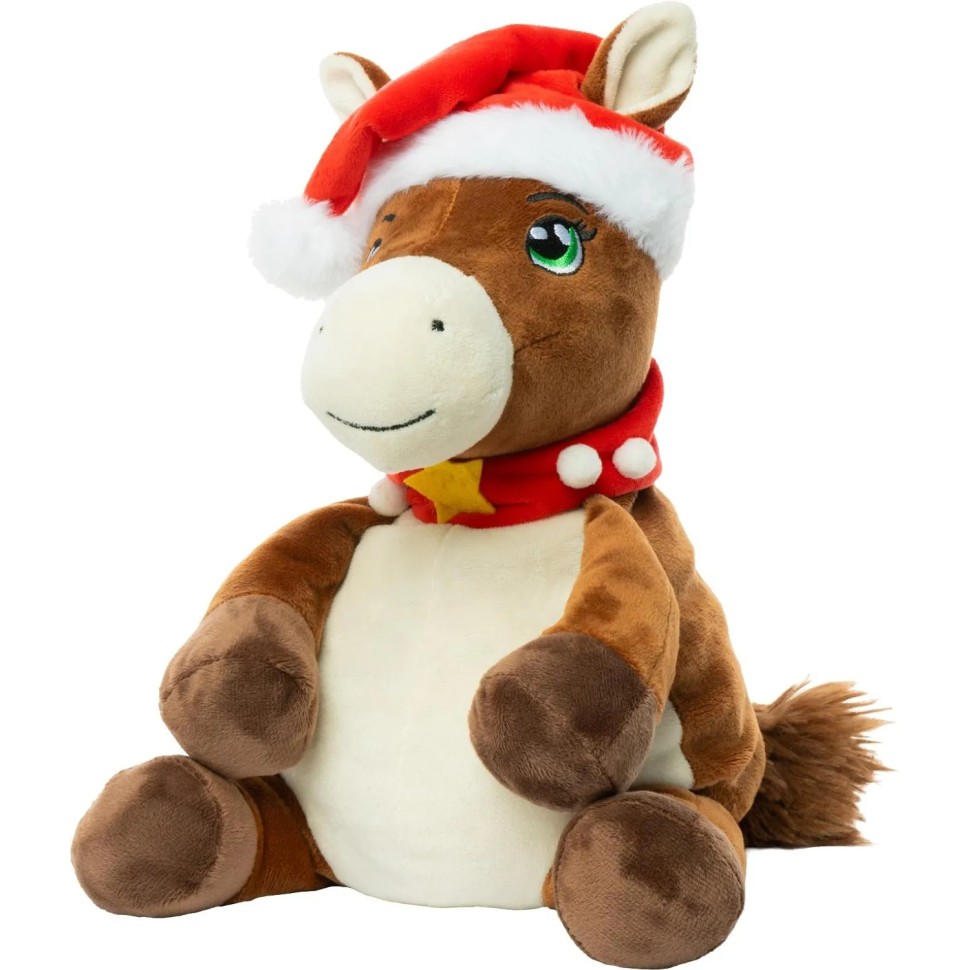 Новогодний сладкий подарок Лошадка Искра Игрушка 800 грамм, K028