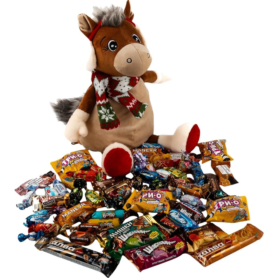 Новогодний сладкий подарок Азбука Праздника Меломан 1000 г