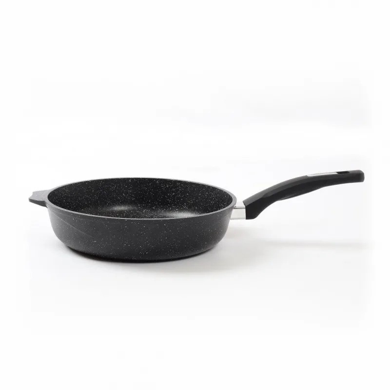 Сковорода индукционная АП, d=24см, Гранит black Induction Pro, (24802И)