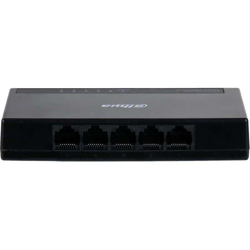 Коммутатор DAHUA (DH-PFS3005-5GT-L) гигабитный, 5xRJ45 1Gb