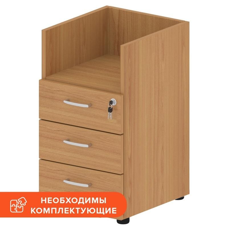Тумба приставная Мебель Easy One 913922 груша ароза