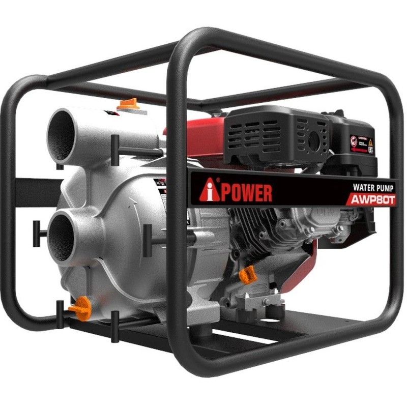 Мотопомпа бензиновая для гряной воды A-iPower AWP80T (30231)