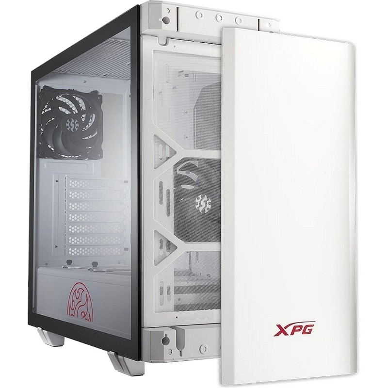 Корпус ADATA XPG INVADER WHITE Midi-Tower, белый, 120mm fanx2