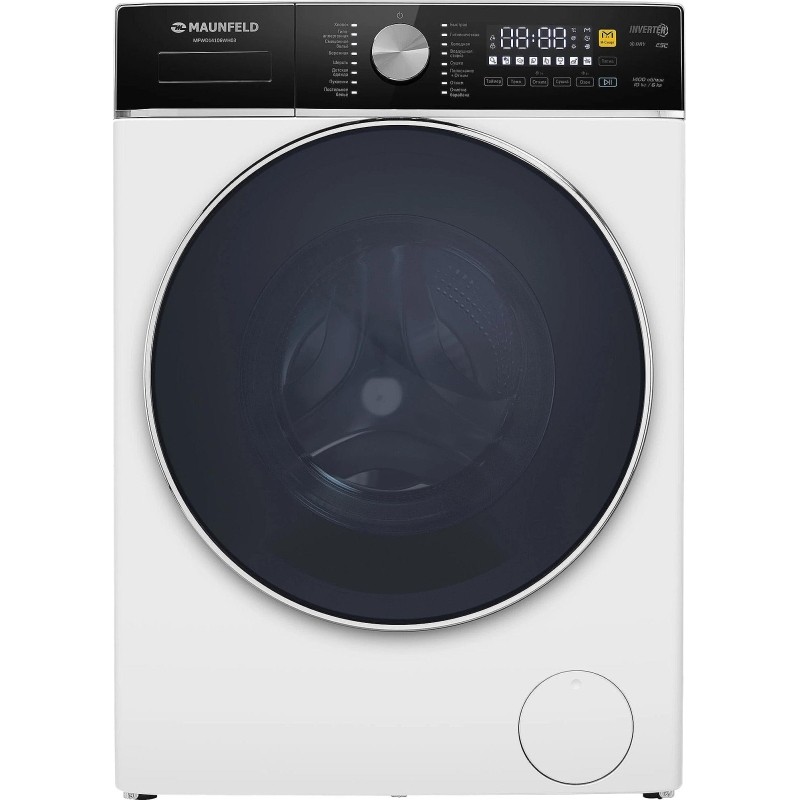 Стиральная машина Maunfeld MFWD14106WH03 (с сушкой) белый инвертер