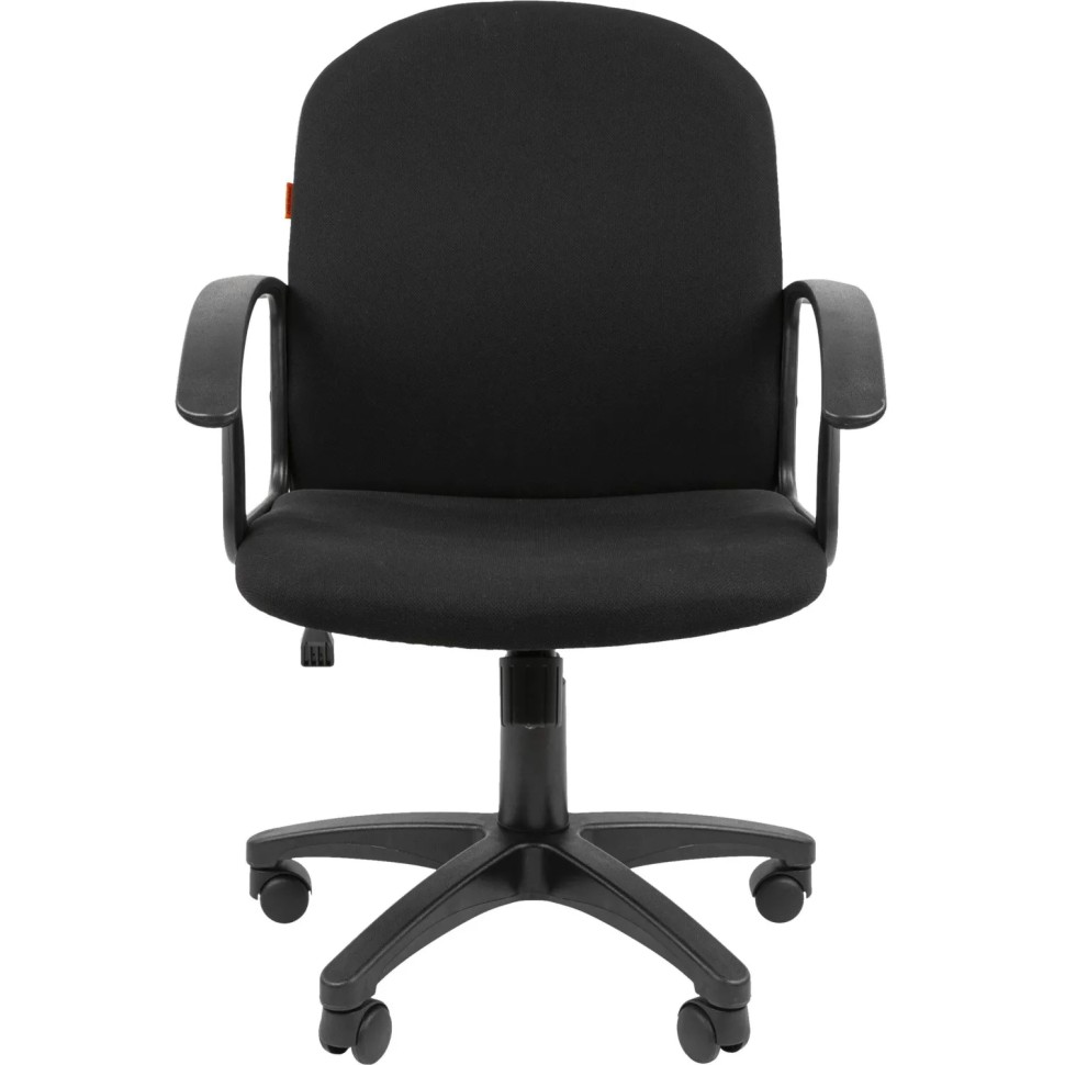 Кресло VT_CHAIRMAN 681 низкая спинка, ткань T08 черный