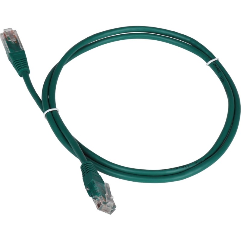 Патч-корд TWT TWT-45-45-3.0-GN UTP кат.5e, 3.0 м, зеленый