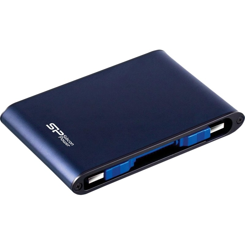 Портативный HDD Silicon Power Armor A80 1 TB USB 3.2, синий, металл