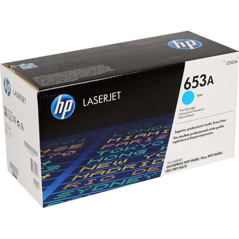 Картридж лазерный HP 653A CF321A гол. для HP LJ M680