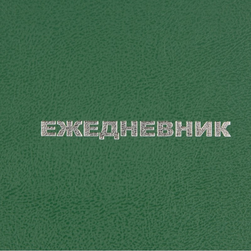 Ежедневник недатированный Attache Economy,бумвинил,зелен,А6,105х140мм,128л