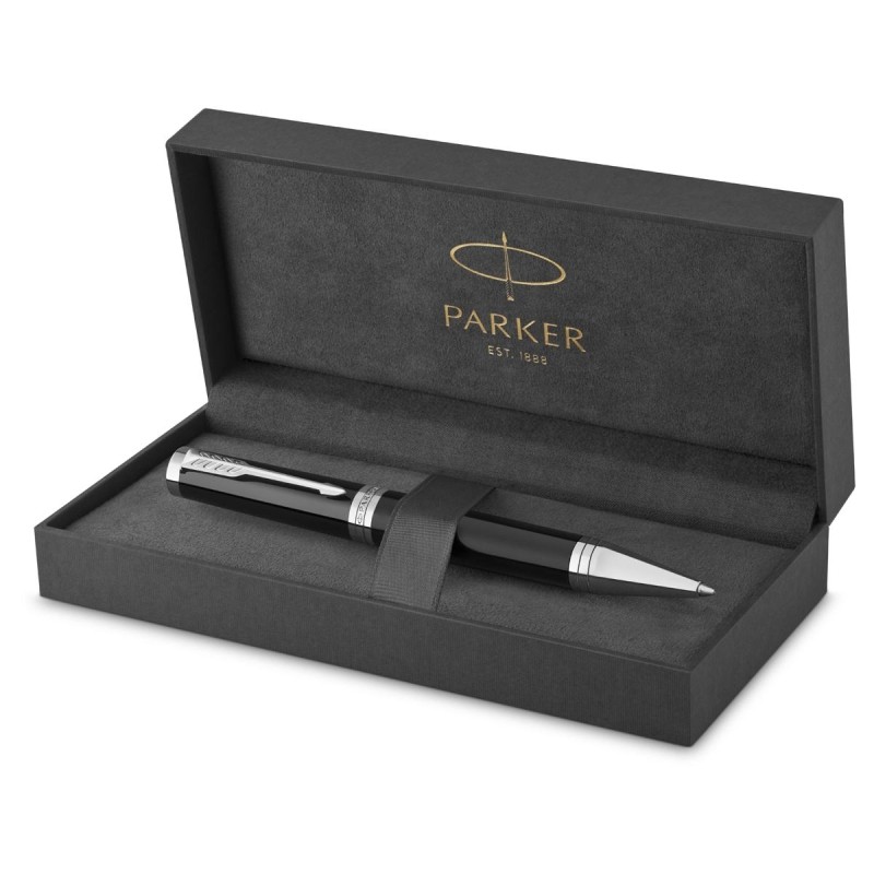 Ручка шариковая Parker Ingenuity Black СT 1мм, черн, кор 2181997