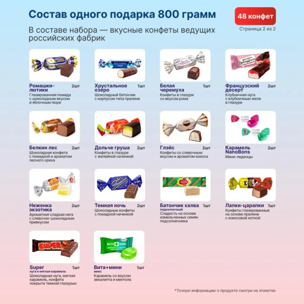 Новогодний сладкий подарок Сладкий презент Фанера 800 грамм, K051