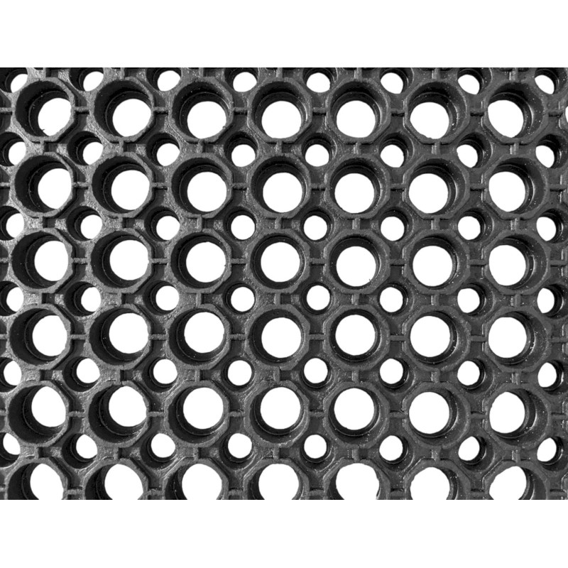 Коврик входной REM 600x900х14мм ячеистый окантовкой(резина)