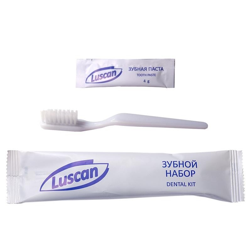 Набор зубной Luscan, флоупак, 300 шт