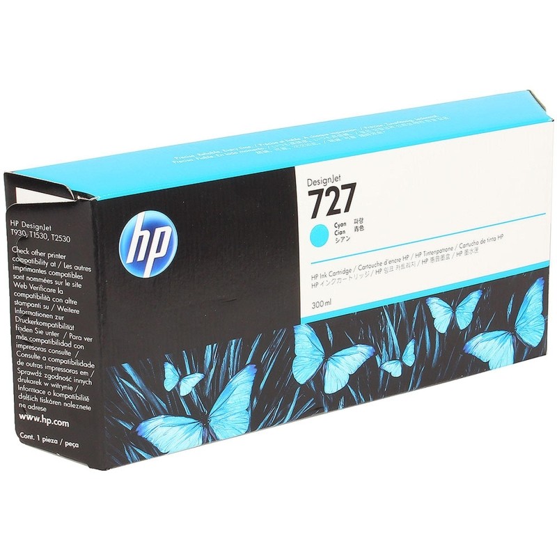 Картридж струйный HP 727 F9J76A гол. для DJ T1500/1530/920/930/2530