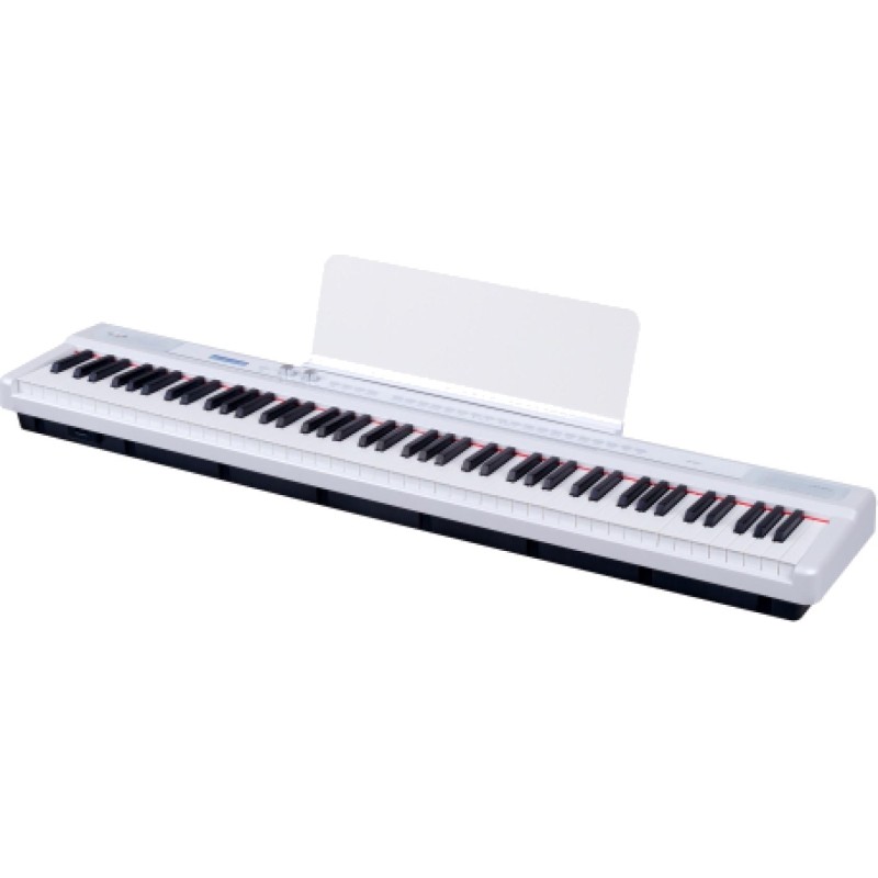 Пианино цифровое Tesler KB-8855 White