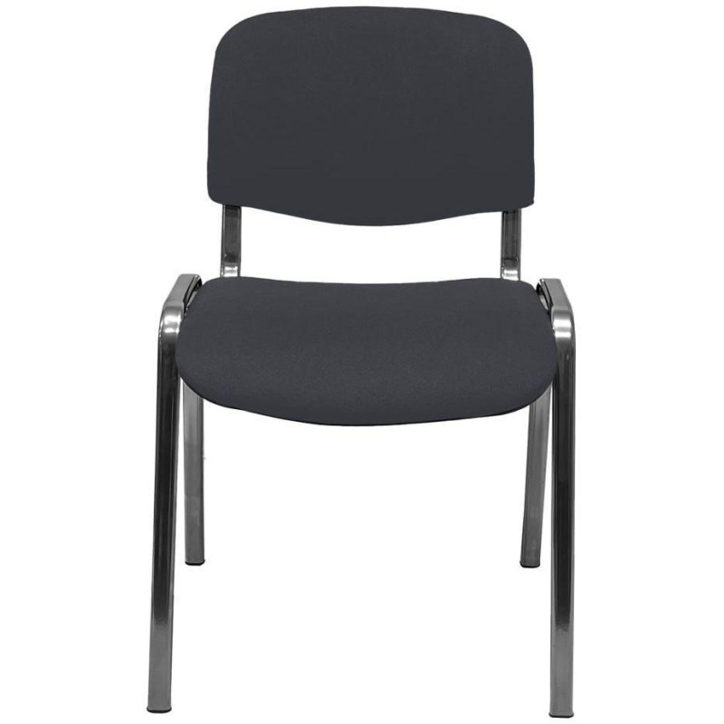 Стул КО_EChair Rio(ИЗО) РС 10 ткань серая 103, каркас под хром