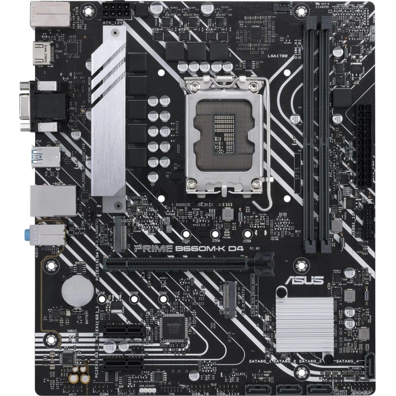 Материнская плата PRIME B660M-K D4 (90MB1950-M1EAY0)