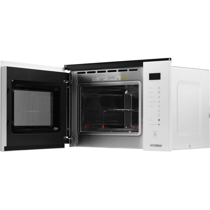 Встраиваемая микроволновая печь Hyundai HBW 2560 WG 25л. 900Вт белый