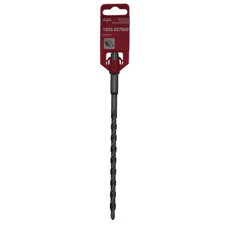 Бур SDS-plus 8х210мм ELITECH (1820.027600)