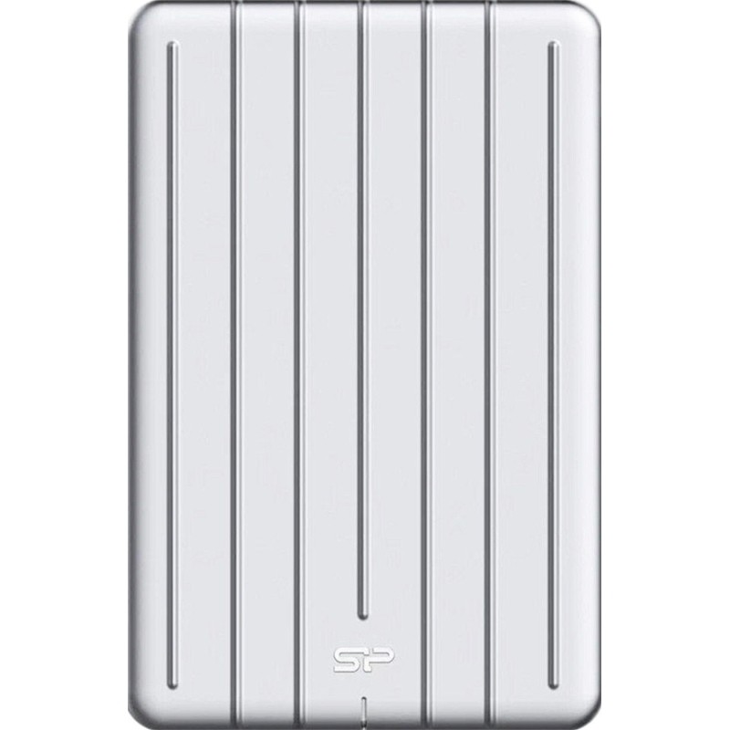 Портативный HDD Silicon Power Armor A75 2 TB USB 3.2, серебристый, алюминий