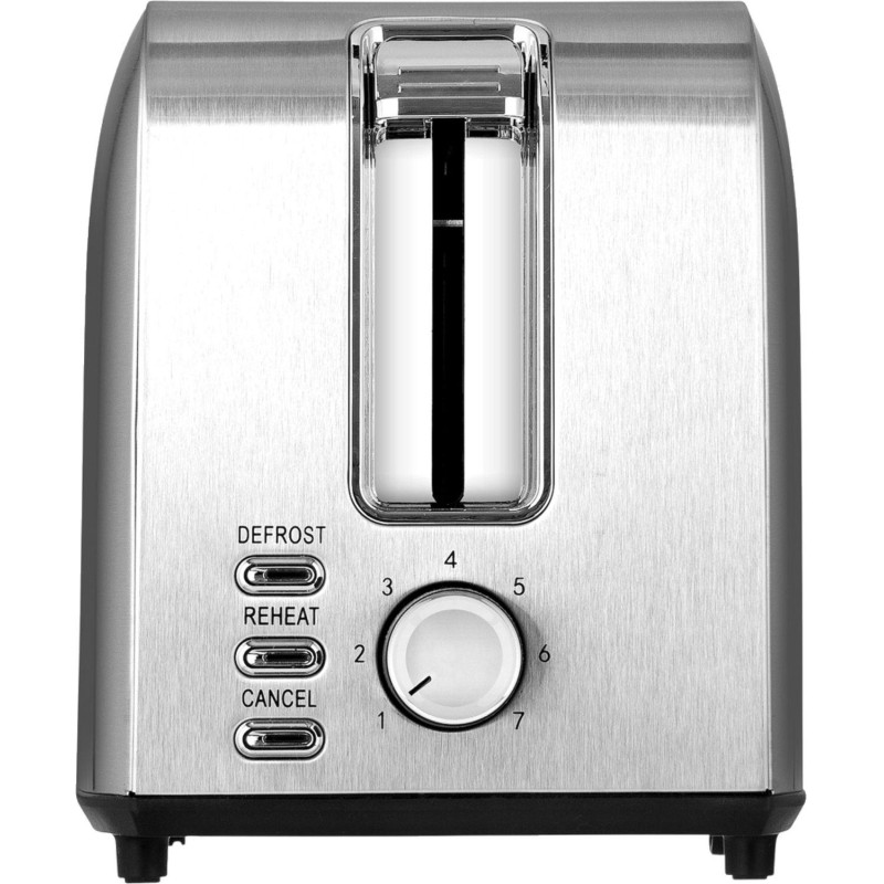 Тостер BRAYER 2110BR,850Вт,7реж,автодогр,размор,,автоотключ,2тост,съем.подд