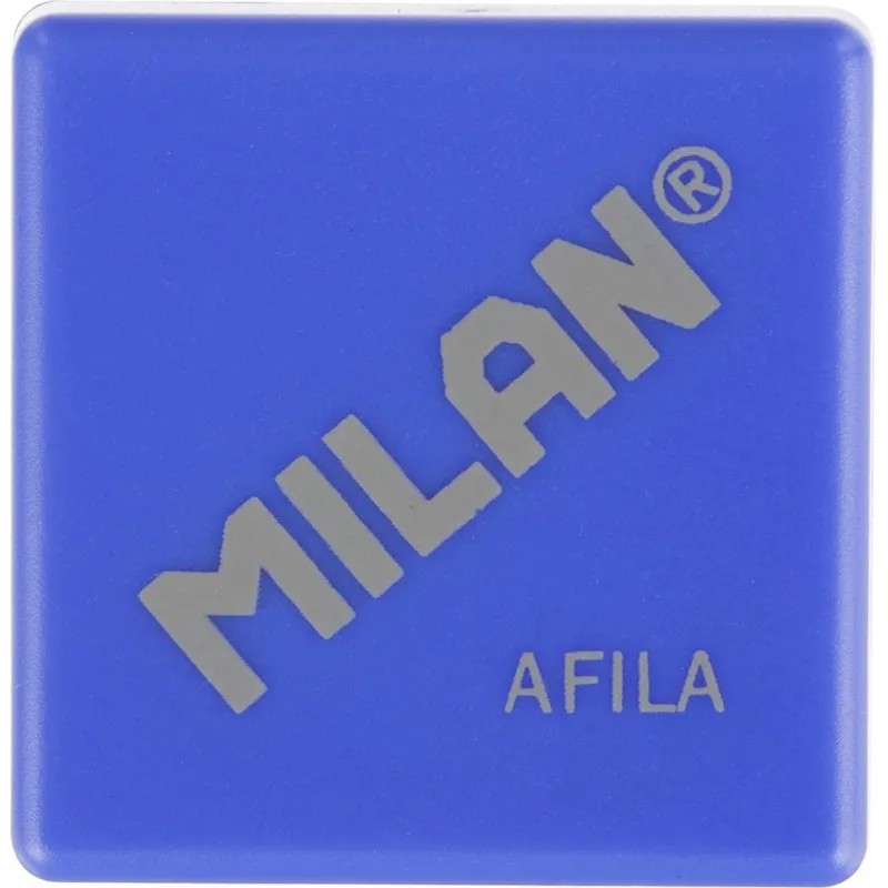 Точилка Milan AFILA, 1 отверстие, пластик, цвет в ассорт. 2,7х2,7х1,3