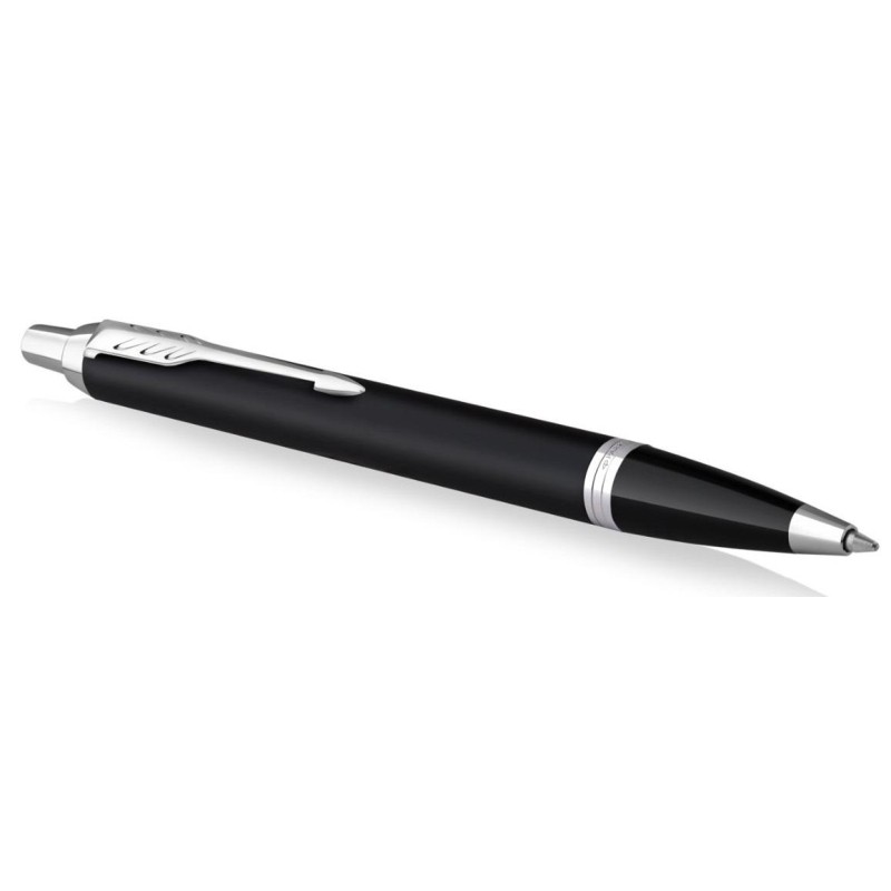 Ручка шариковая Parker IM Matte Black CT черн,1мм,кноп,кор с 2150846