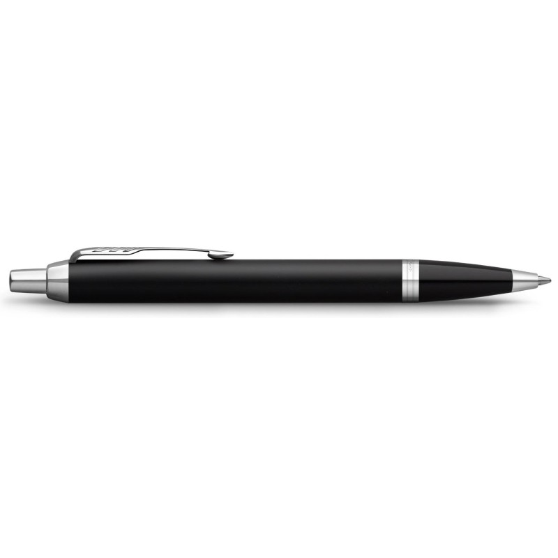 Ручка шариковая Parker IM Matte Black CT черн,1мм,кноп,кор с 2150846