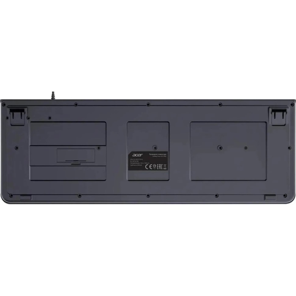 Набор клавиатура+мышь Acer OCC400,черный USB (ZL.ACCCC.015) Набор клавиатура+мышь Acer OCC400,черный USB (ZL.ACCCC.015)