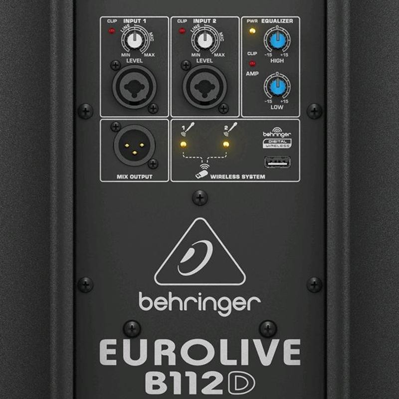 Акустическая система Behringer B112D, активная, 2-х полосная, 1000 Вт