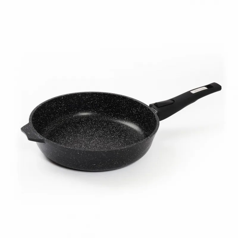 Сковорода индукц.АП,съемн.ручк.,d=22см,Гранит black Induction Pro,(022802И)