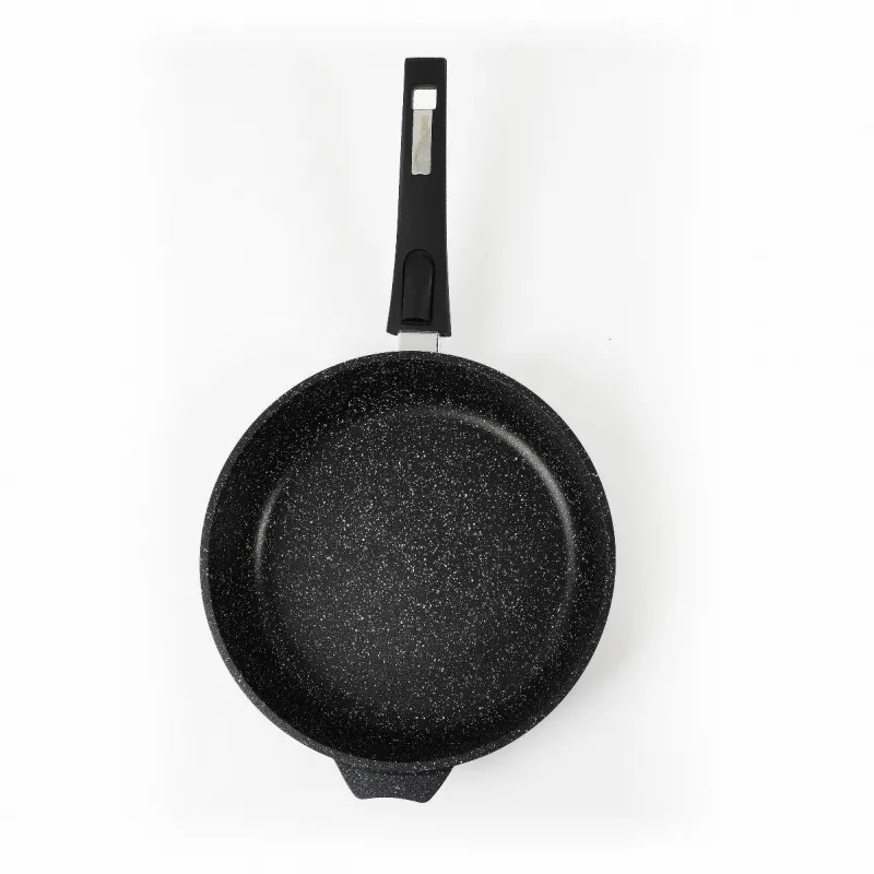Сковорода индукц.АП,съемн.ручк.,d=22см,Гранит black Induction Pro,(022802И)