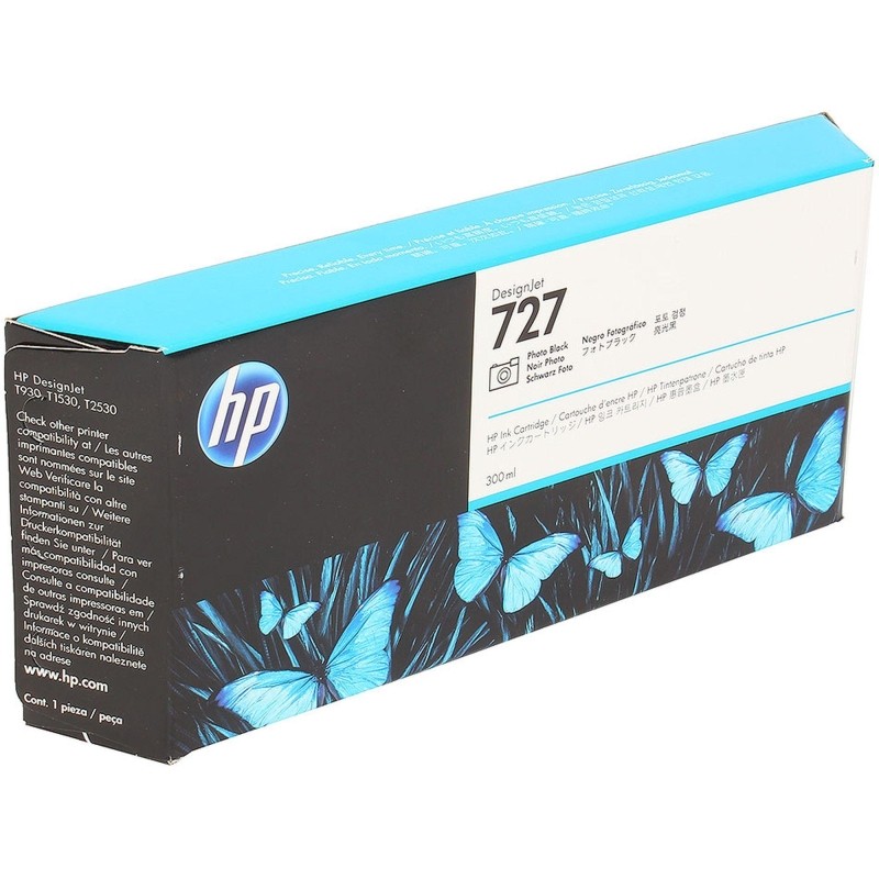 Картридж струйный HP 727 F9J79A чер.ф для DJ T1500/1530/920/930/2530