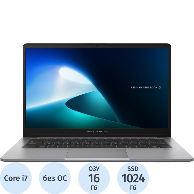 Ноутбук Asus P1403 (90NX0871-M00XW0) i7-13620H/16Gb/1TB SSD/14/NoOS
