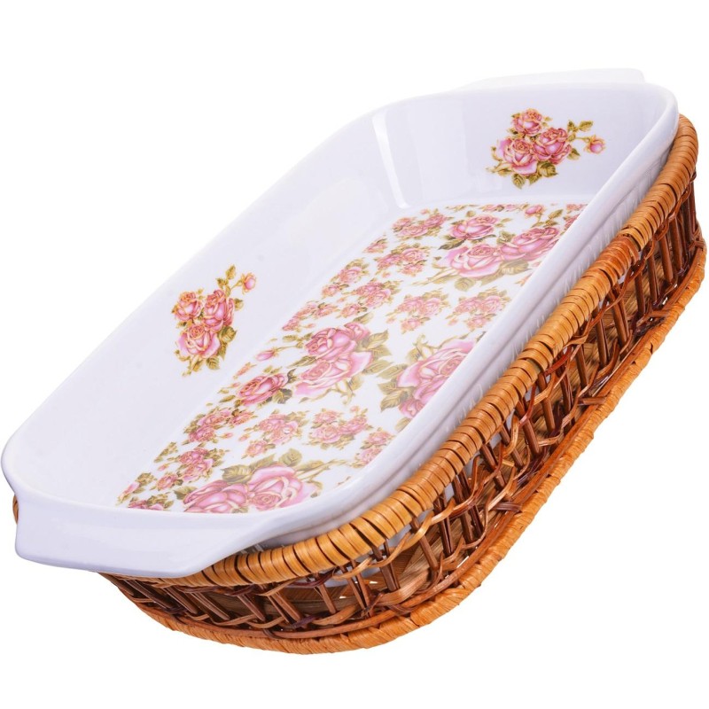 Форма для запекания Mayer & Boch 24804 фарфоровая 35x18 см