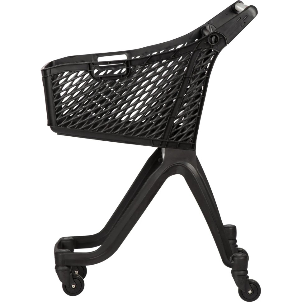 Тележка покупательская REK_Комус Мебель пластиковая Т060 круглая ручка Тележка покупательская REK_Комус Мебель пластиковая Т060 круглая ручка