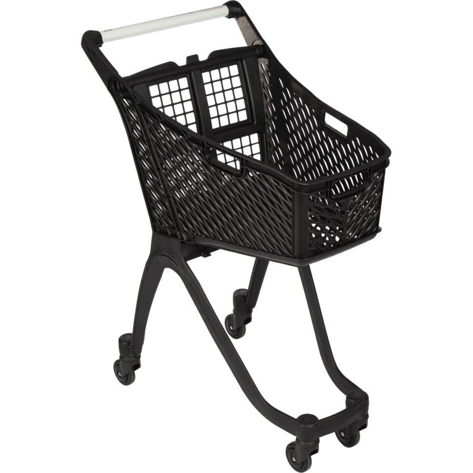 Тележка покупательская REK_Комус Мебель пластиковая Т060 круглая ручка Тележка покупательская REK_Комус Мебель пластиковая Т060 круглая ручка