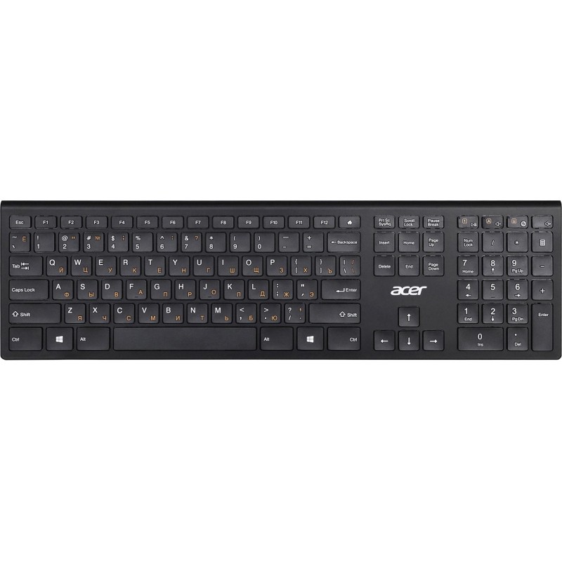 Набор клавиатура+мышь Acer OKR030 Wireless, черный