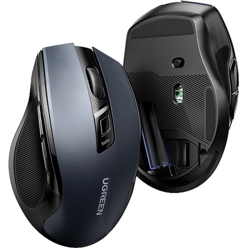 Мышь компьютерная UGREEN MU006 (90855) WLS, 2.4G BT, черный