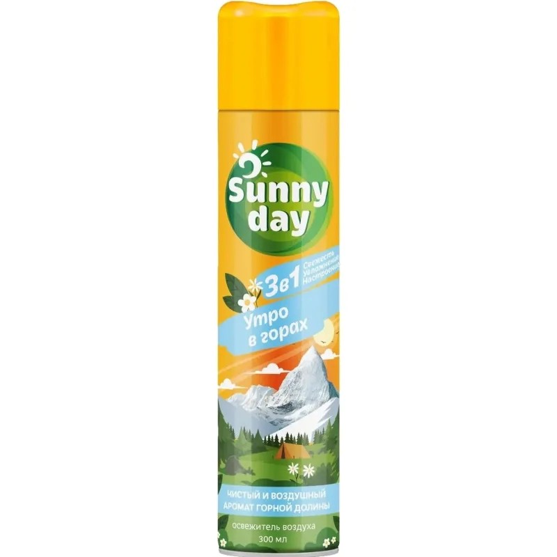 Освежитель воздуха Sunny Day Утро в горах 300 мл