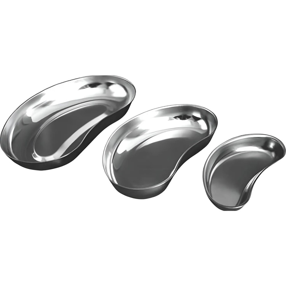 Лоток почкообразный ЛМП МЕДИКОН 160х85х28 (AISI ст.430)