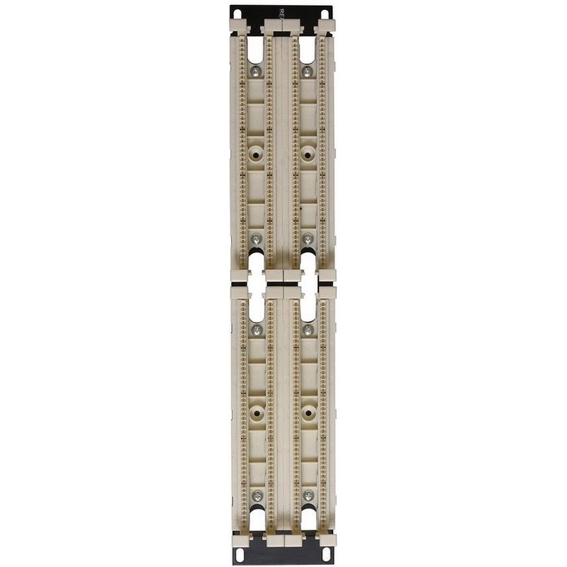 Кросс-панель REXANT 200-парная, тип 110, 19, 2U (без коннекторов)