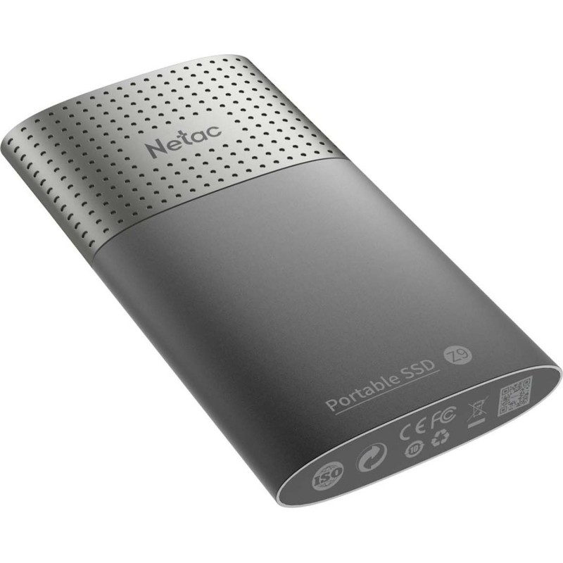 Портативный SSD Netac USB-C 1Tb EXT/Black (NT01Z9-001T-32BK)