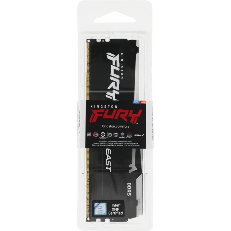 Модуль памяти Kingston DDR5 DIMM 16Gb 6000МГц (KF560C30BBA-16)
