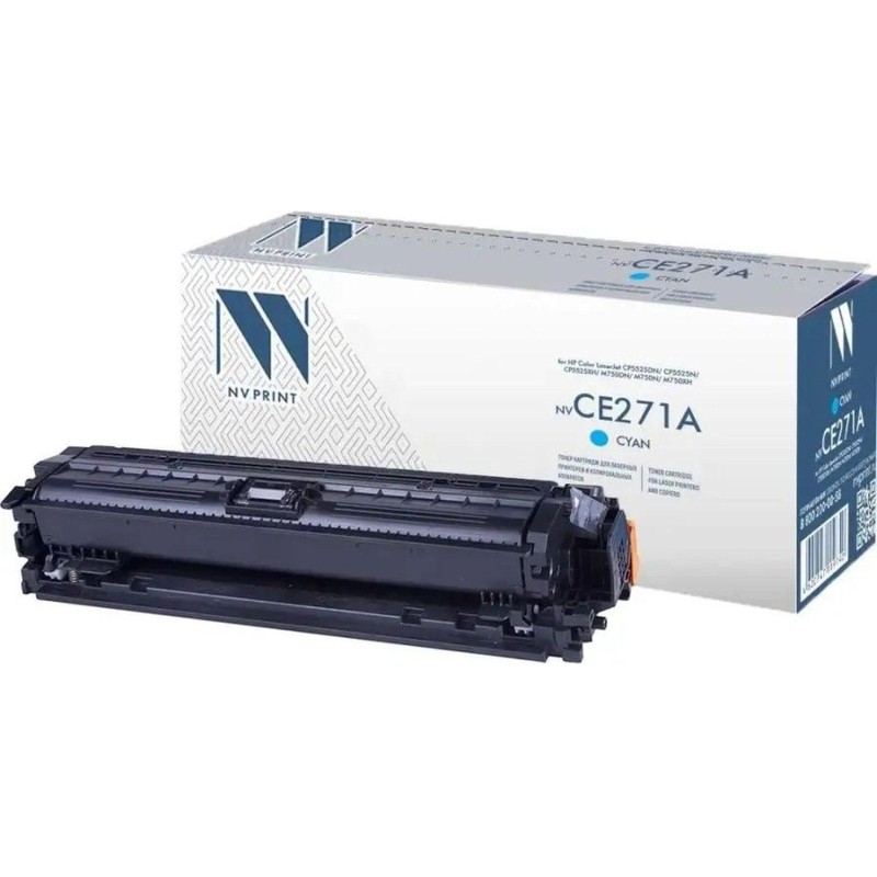 Картридж лазерный NV Print CE271A гол.для HP Color LaserJet M750 NV-CE271A