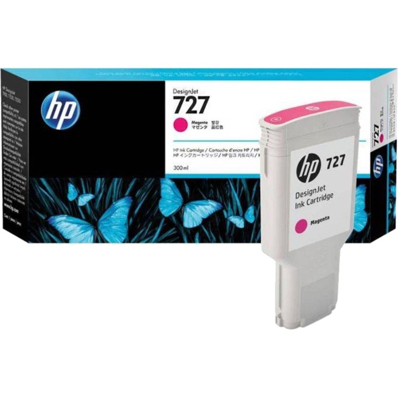 Картридж струйный HP 727 F9J77A пур. для DJ T1500/1530/920/930/2530