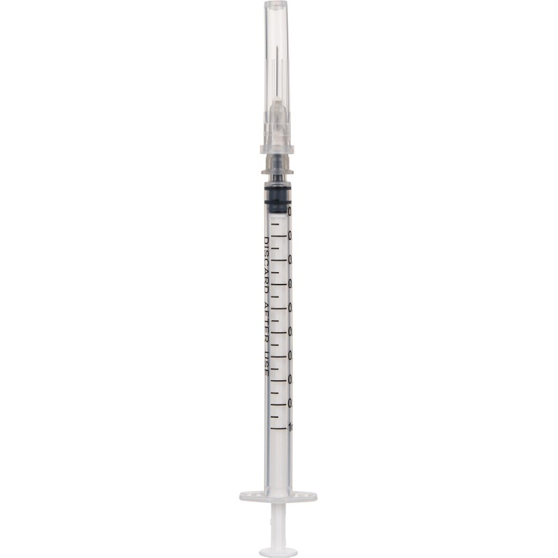 Шприц туберкулиновый 1мл LS 27G(0,4x12) над. 150шт/уп Джинлонг